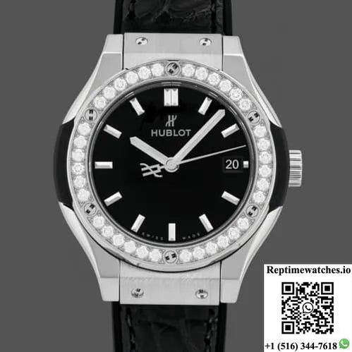 Hublot Classic Fusion 581.Nx.1470.Rx.1104 Hb Factory Titanium Crown-Rep Time Watches