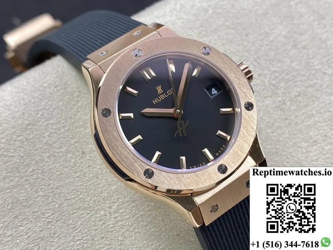 Hublot Classic Fusion 581.Ox.7081.Rx Hb Factory Rubber Strap-Rep Time Watches