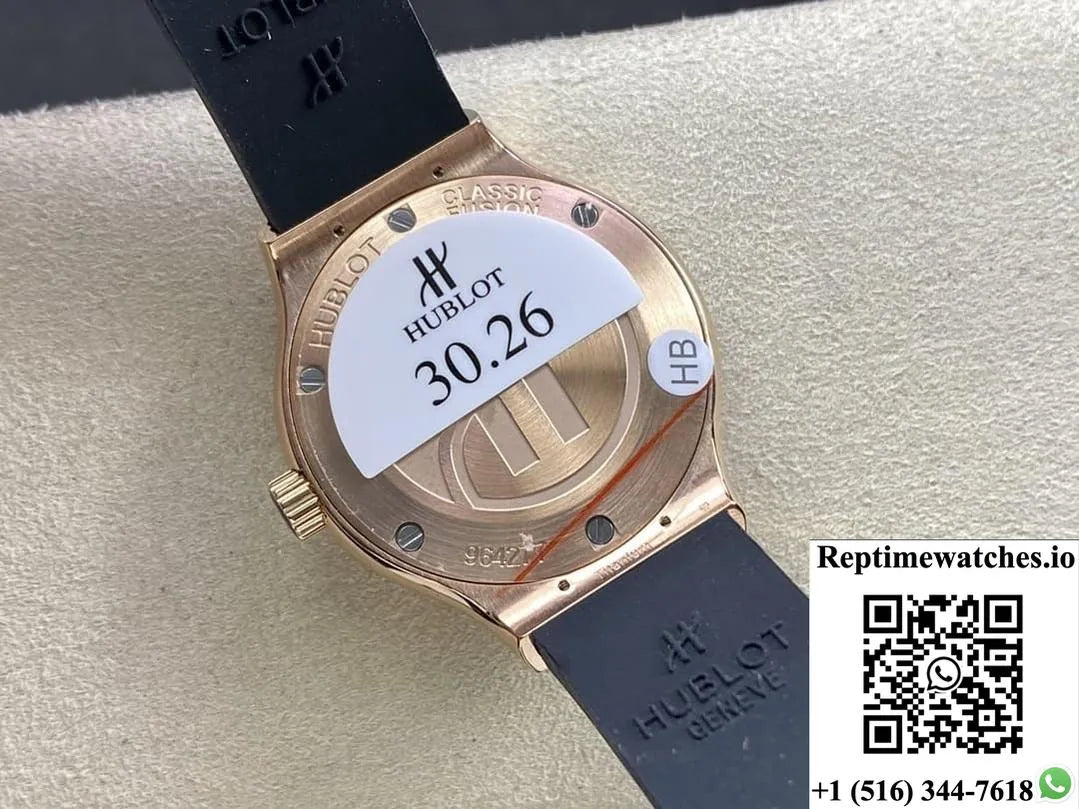 Hublot Classic Fusion 581.Ox.7081.Rx Hb Factory Rubber Strap-Rep Time Watches