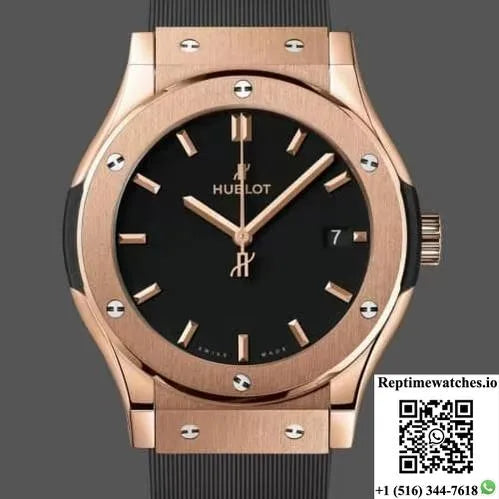 Hublot Classic Fusion 581.Ox.7081.Rx Hb Factory Rubber Strap-Rep Time Watches