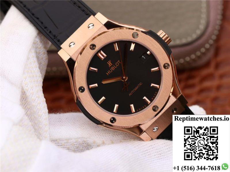 Hublot Classic Fusion King 511.Ox.1181.Lr Jj Factory Black Dial-Rep Time Watches