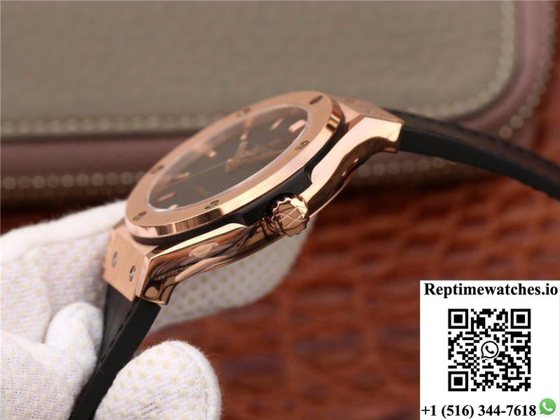 Hublot Classic Fusion King 511.Ox.1181.Lr Jj Factory Black Dial-Rep Time Watches