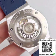 Hublot Classic Fusion Titanium Blue 511.NX.7170.LR JJ Factory Blue Dial - Watches