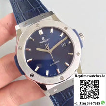 Hublot Classic Fusion Titanium Blue 511.NX.7170.LR JJ Factory Blue Dial - Watches