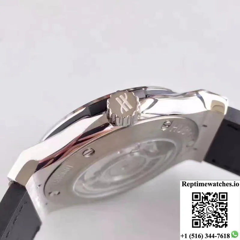 Hublot Classic Fusion Titanium Blue 511.Nx.7170.Lr Jj Factory Blue Dial-Rep Time Watches