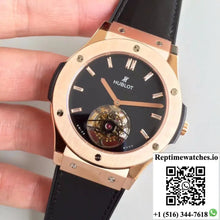 Hublot Classic Fusion Tourbillon 505.OX.1180.LR Black Dial - Watches