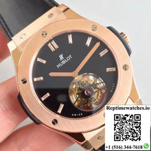 Hublot Classic Fusion Tourbillon 505.OX.1180.LR Black Dial - Watches