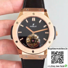 Hublot Classic Fusion Tourbillon 505.OX.1180.LR Black Dial - Watches