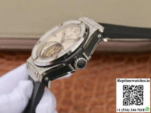 Hublot Classic Fusion Tourbillon White Enamel Dial - Watches