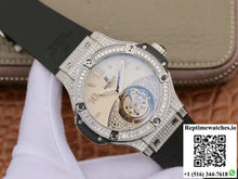 Hublot Classic Fusion Tourbillon White Enamel Dial - Watches