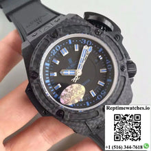 Hublot King Power Musee Oceanographic 731.QX.1190.GR V6 Factory Black Dial - Watches