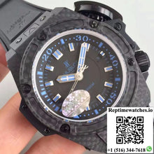 Hublot King Power Musee Oceanographic 731.QX.1190.GR V6 Factory Black Dial - Watches