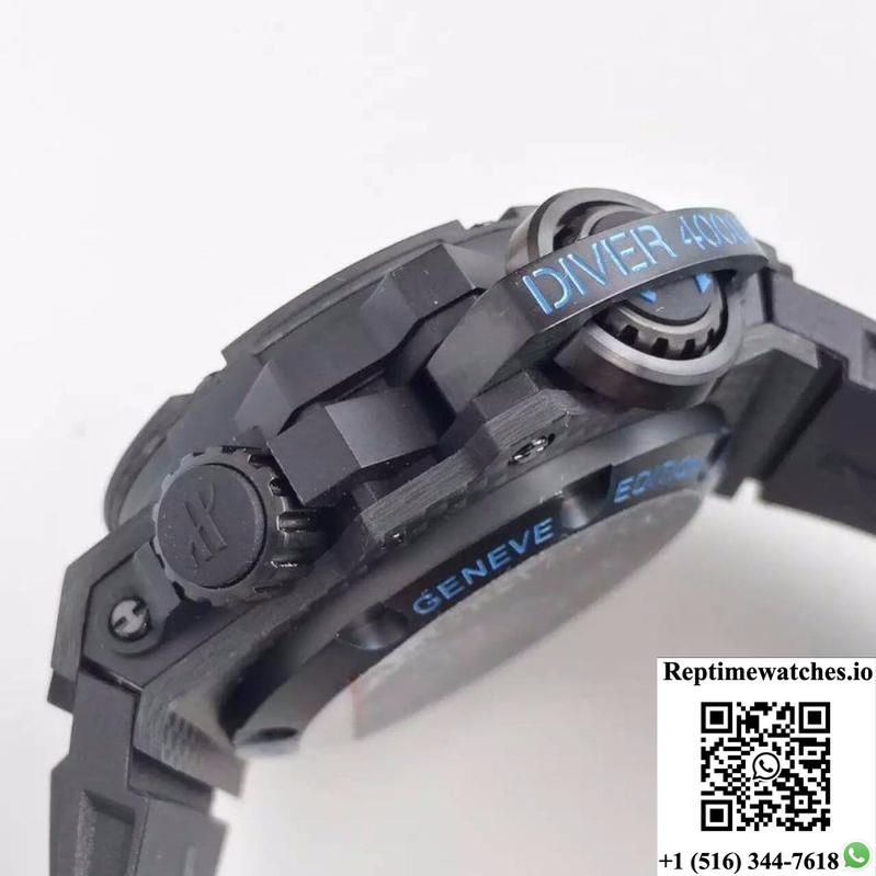 Hublot King Power Musee Oceanographic 731.Qx.1190.Gr V6 Factory Black Dial-Rep Time Watches