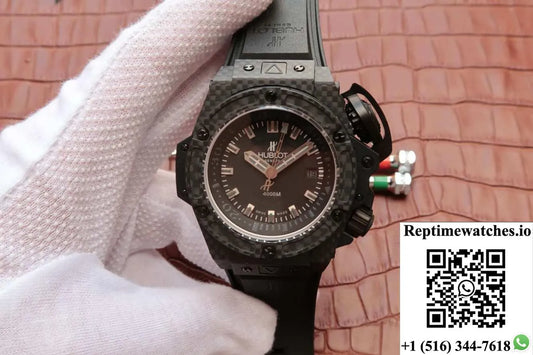 Hublot King Power Oceanographic 4000M 731.Qx.1140.Rx V6 Factory Forged Carbon Fiber-Rep Time Watches
