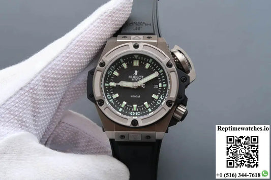 Hublot King Power Oceanographic 731.NX.1190.RX V6 Factory Black Dial AI Factory