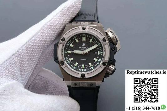 Hublot King Power Oceanographic 731.Nx.1190.Rx V6 Factory Black Dial-Rep Time Watches