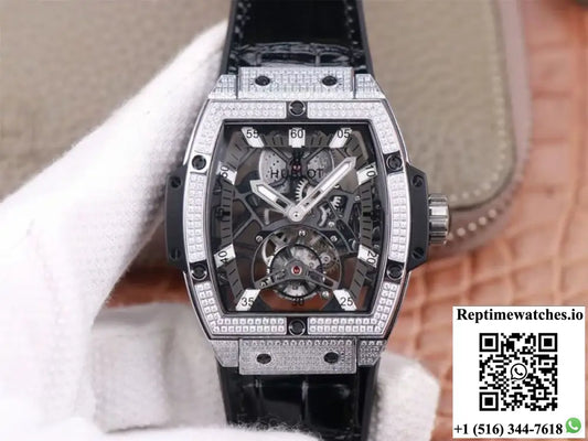 Hublot Masterpiece Tourbillon 906.NX.0129.VR.AES13 Jb Factory Diamond Product Photo 1