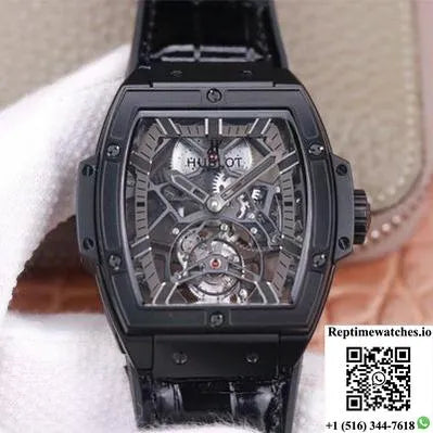 Hublot Masterpiece Tourbillon 906.Nd.0129.Vr.Aes12 Jb Factory Black Pvd-Rep Time Watches