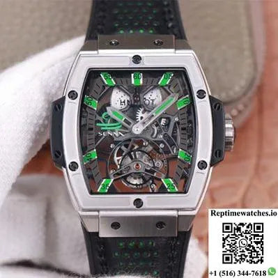 Hublot Masterpiece Tourbillon 906.Nx.0129.Vr.Aes13 Jb Factory Skeletonized Dial-Rep Time Watches