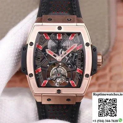 Hublot Masterpiece Tourbillon 906.Ox.0123.Vr.Aes13 Jb Factory Skeletonized Dial-Rep Time Watches
