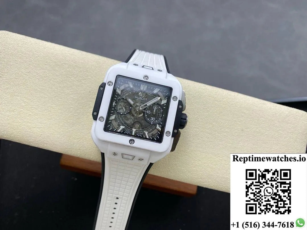 Hublot Square Bang Unico 821.Hx.0170.Rx Bb Factory Ceramic Case-Rep Time Watches