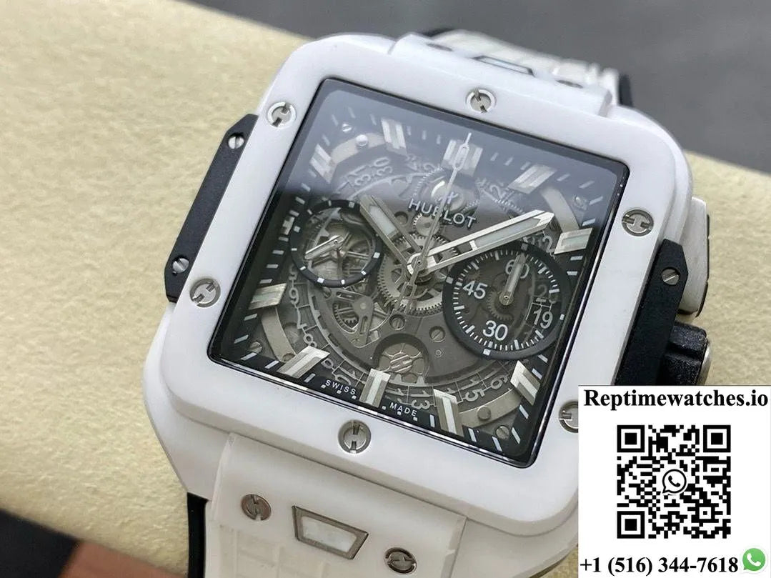 Hublot Square Bang Unico 821.Hx.0170.Rx Bb Factory Ceramic Case-Rep Time Watches