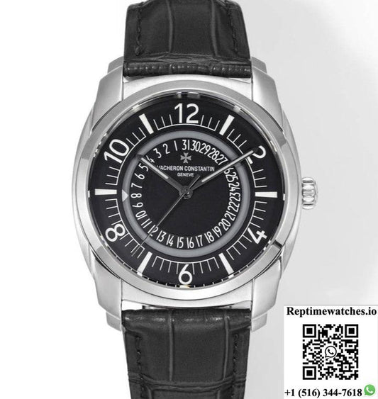 Vacheron Constantin Quidley 4500S/000A-B196 Gr Factory Alligator Leather Strap-Rep Time Watches