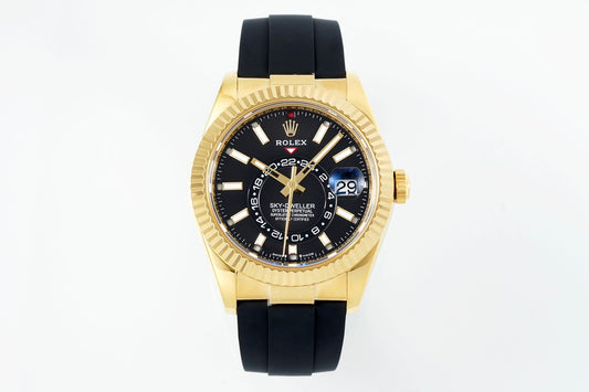 Rolex SKY-DWELLER m336238-0002 ZF Factory V2 18K yellow gold Crown