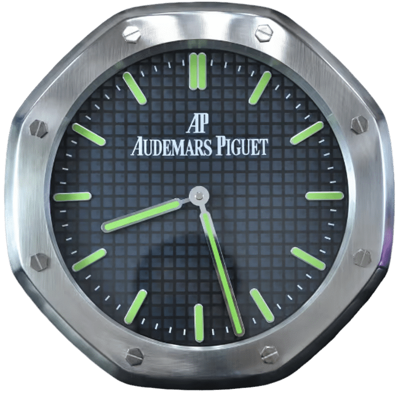 AUDEMARS PIGUET – V1 EDITION 35 CM METAL WALL CLOCK