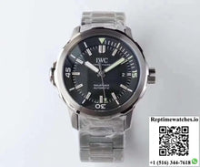 IWC Aquatimer Jacques-Yves Cousteau IW329005 V6 Factory V2 Black Dial - Watches