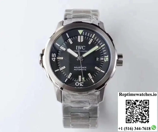 IWC Aquatimer Jacques-Yves Cousteau IW329005 V6 Factory V2 Black Dial - Watches