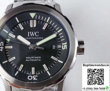IWC Aquatimer Jacques-Yves Cousteau IW329005 V6 Factory V2 Black Dial - Watches