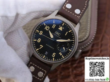IWC Big Pilot Heritage IW501004 Titanium ZF Factory Black Dial - Watches