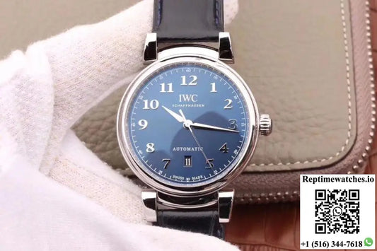 IWC Da Vinci Automatic IW356601 MKS Factory Blue Dial - Watches