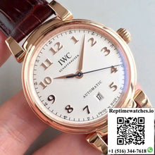 IWC Da Vinci Automatic IW356601 Rose Gold MKS Factory White Dial - Watches