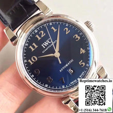 IWC Da Vinci Automatic IW356605 MKS Factory Blue Dial - Watches