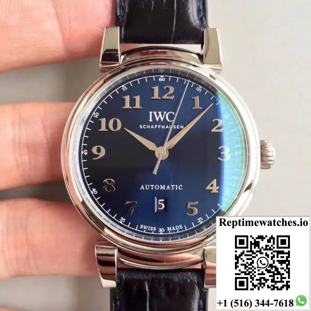 IWC Da Vinci Automatic IW356605 MKS Factory Blue Dial - Watches