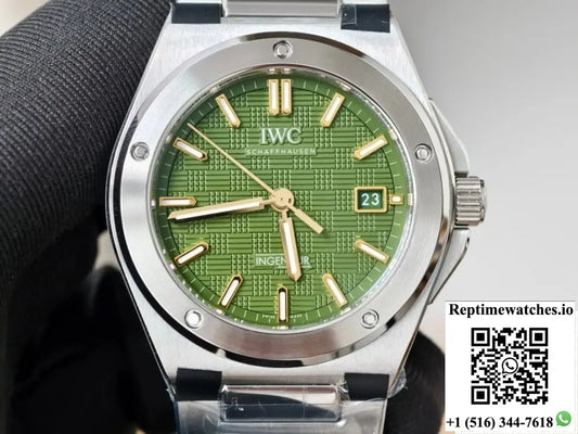 IWC Engineer IW328908 V7 Factory Green Dial
