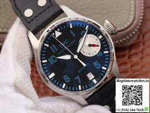 IWC Pilot Alexei Nemov IW500431 ZF Factory Blue Dial - Watches