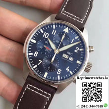 IWC Pilot Chronograph Edition Le Petit Prince IW377713 ZF Factory Blue Dial - Watches