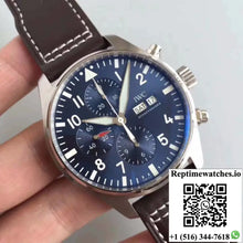 IWC Pilot Chronograph Edition Le Petit Prince IW377713 ZF Factory Blue Dial - Watches