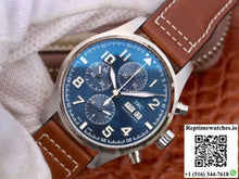 IWC Pilot Chronograph Edition Le Petit Prince IW377714 ZF Factory Blue Dial - Watches