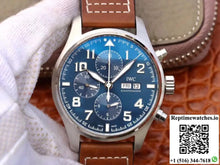 IWC Pilot Chronograph Edition Le Petit Prince IW377714 ZF Factory Blue Dial - Watches