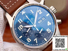 IWC Pilot Chronograph Edition Le Petit Prince IW377714 ZF Factory Blue Dial - Watches