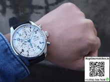 IWC Pilot Chronograph IW377725 ZF Factory White Dial - Watches