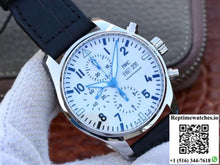 IWC Pilot Chronograph IW377725 ZF Factory White Dial - Watches