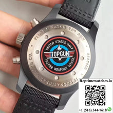 IWC Pilot Chronograph Top Gun IW388003 ZF Factory Black Dial - Watches