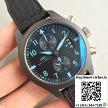 IWC Pilot Chronograph Top Gun IW388003 ZF Factory Black Dial - Watches