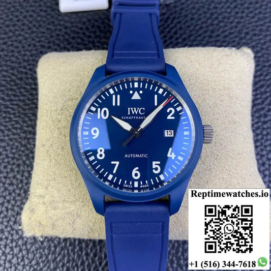 IWC Pilot IW328101 M+ Factory V3 Blue Dial - Watches