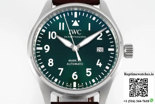 IWC Pilot IW328205 ZF Factory Green Dial Product Photo 1